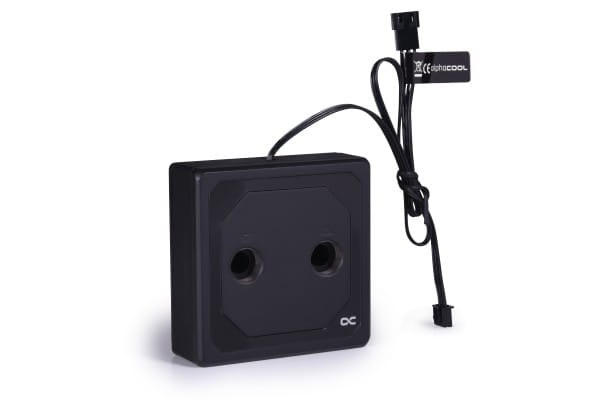 WAC Alphacool Eisblock XPX Aurora Edge - Full Brass Black Digital RGB PHT EOL