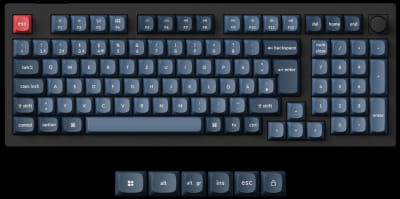 TAT Keychron V5 Max (DE-Layout, Gateron Jupiter Banana, Hot-Swap, RGB)