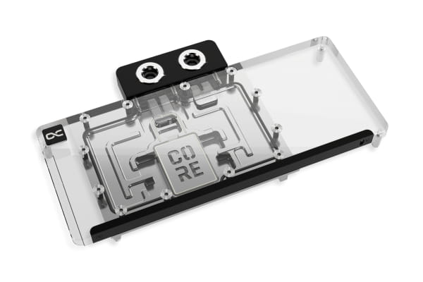 WAK Alphacool Core RX 9070 XT Mercury mit Backplate