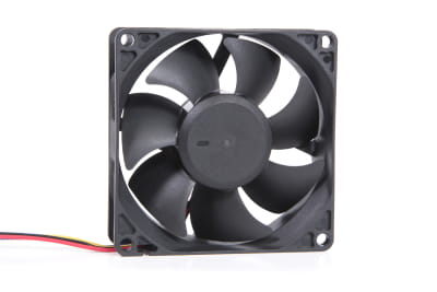 L80 Alphacool ES 80mm 800-6.000rpm Fan ( 80x80x25mm ) - Two Ball Bearing - PWM (JE8025B12V)