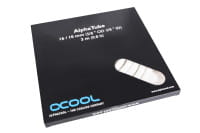 S16 Alphacool Schlauch AlphaTube HF 16/10 (3/8"ID) - UV Weiß 3m (9,8ft) Retailbox 300cm