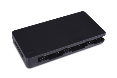 LZ Alphacool Core 6x 4-Pin PWM/DRGB Splitter mit SATA-Stromanschluss LZ Alphacool Core 6x 4-Pin PWM/DRGB Splitter mit SATA-Stromanschluss
