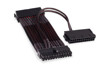 KAB Alphacool Dual 24-Pin Netzteil Starterkabel (2x24-Pin auf 1x24-Pin)