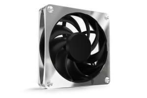 L12 Alphacool Apex Stealth Metall Power Lüfter 3000rpm Chrome (120x120x25mm)