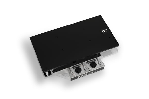 WAK Alphacool Eisblock Aurora Arc B580 Steel Legend + Challenger mit Backplate