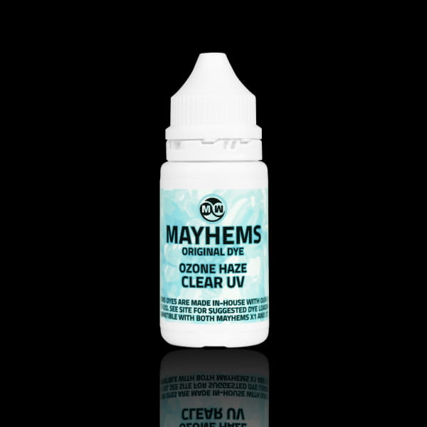 WAZ Mayhems Dye Original Series 15 ml - Ozone Haze Clear UV