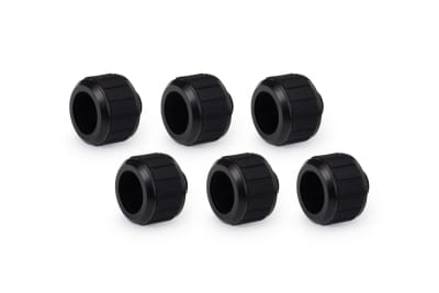 Alphacool Apex Grip HardTube fitting 16mm G1/4 black Set 6 pcs