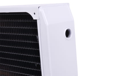 RAD Alphacool NexXxoS UT60 Full Copper 360mm Radiator - White Special Edition