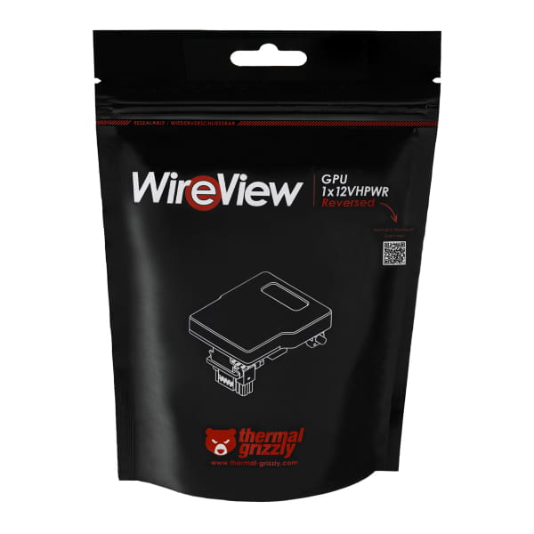 ZK Thermal Grizzly WireView GPU 1x12VHPWR, Reversed