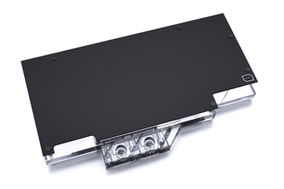 WAK Alphacool Eisblock Aurora Acryl GPX-N RTX 3090/3080 ROG Strix mit Backplate PHT EOL