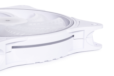 L14 Alphacool Rise Aurora 140mm Lüfter Weiß (140x140x25mm) PHT EOL