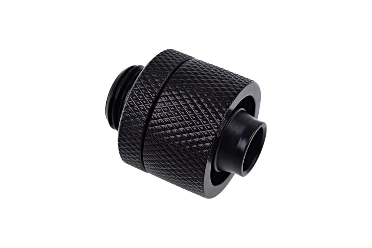 Alphacool Eiszapfen 16/10mm Anschraubtülle G1/4 - Deep Black