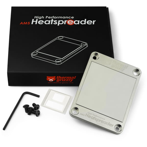 WACZ Thermal Grizzly High Performance Heatspreader AM5, Kühlkörper