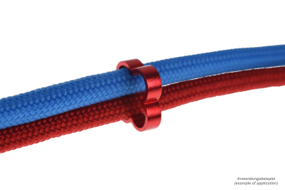 KAB Alphacool Eiskamm Alu X4 - 4mm red - 4 Stück PHT EOL