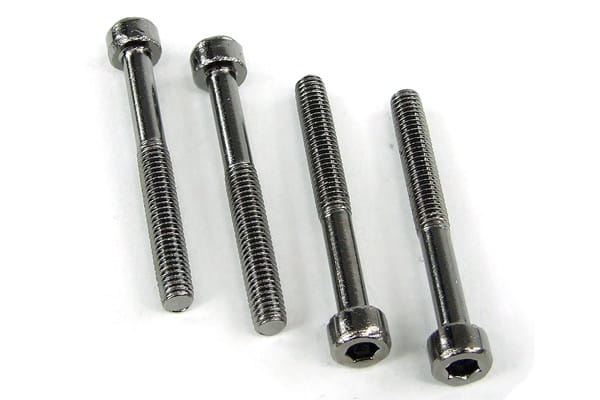 Schraube DIN 912 M4 x 35 Innensechskant (4xStück) - black nickel