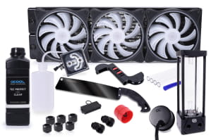 KOI Alphacool Core Hurrican 420mm XT45 HardTube Wasserkühlungs Set