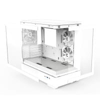 GHE Zalman P30 V2 micro-ATX Gehäuse Tempered Glass Panoramic View - Weiß