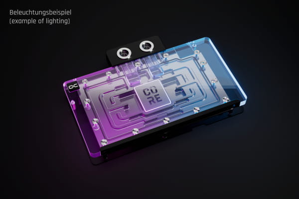 WAK Alphacool Core Geforce RTX 5090 EPIC-X mit Backplate