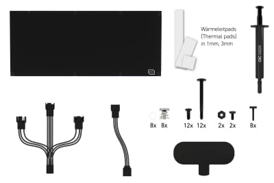 KOI Alphacool Eiswolf 2 AIO - 360mm RTX 3090 TI FTW3 mit Backplate