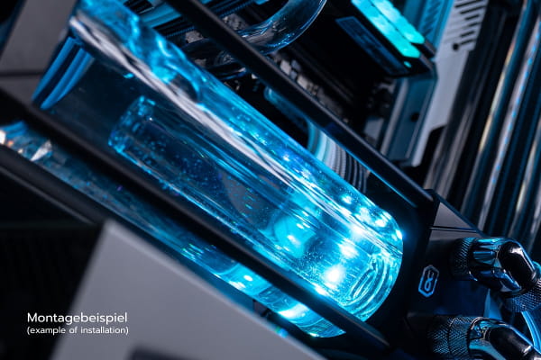 AGB B-Ware Alphacool Eisbecher Aurora D5 Acetal/Glas - 250mm