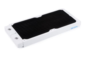 RAD Alphacool NexXxoS ST30 Full Copper 280mm Radiator V.2 - White Special Edition PHT EOL