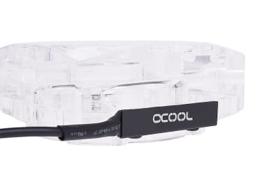 PUZ Alphacool Eisdecke D5 Acryl Aufsatz V.4