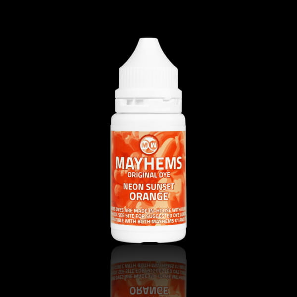 WAZ Mayhems Dye Original Series 15 ml - Neon Sunset Orange