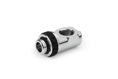 Alphacool Apex Grip adapter 90° OT/IT G1/4 rotatable chrome