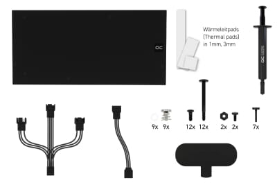 KOI Alphacool Eiswolf 2 AIO - 360mm RTX 4080 Suprim mit Backplate