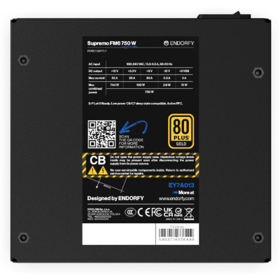 Endorfy Supremo FM6 Gold 750 W