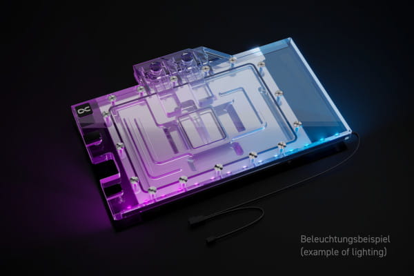WAK Alphacool Eisblock Aurora Geforce RTX 4070 TI ROG Strix mit Backplate PHT EOL