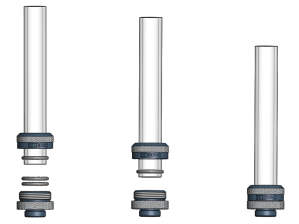 ANS XSPC 14MM HardTube FITTING - CHROM (8er Pack)