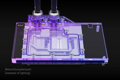 WAK Alphacool Eisblock Aurora Geforce RTX 4070 TI Eagle OC mit Backplate PHT EOL