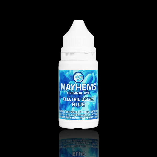 WAZ Mayhems Dye Original Series 15 ml - Electric Ocean Blue