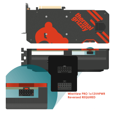 ZK Thermal Grizzly WireView GPU Pro, Reverse ("R")