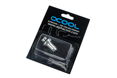 ANT Alphacool HF 10mm (3/8") Schlauchanschluss G1/4 mit O-Ring "FatBoy" - Chrome