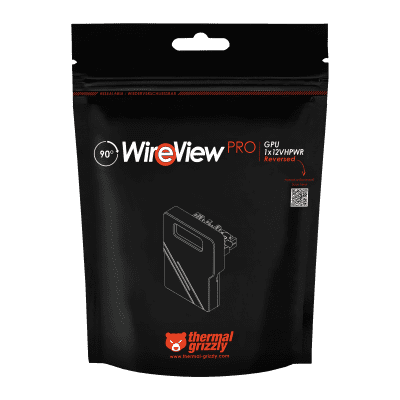 ZK Thermal Grizzly WireView Pro GPU 1x12VHPWR 90°, Reversed