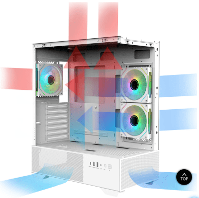 GHE Zalman CHRONIX - Weiß