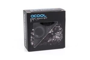 ANS Alphacool Eiszapfen 14mm HardTube Anschraubtülle G1/4  - Deep Black