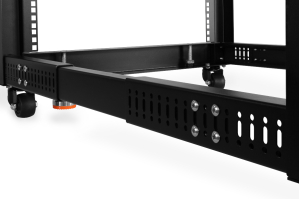 GHE Alphacool ES 19" Open Frame Serverrack 12HE Verstellbare Tiefe