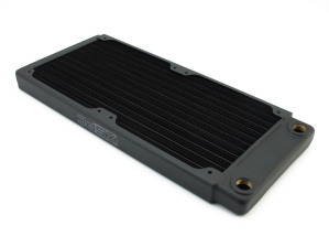 RAD XSPC TX240 Dual Fan Ultradünner Radiator - Schwarz