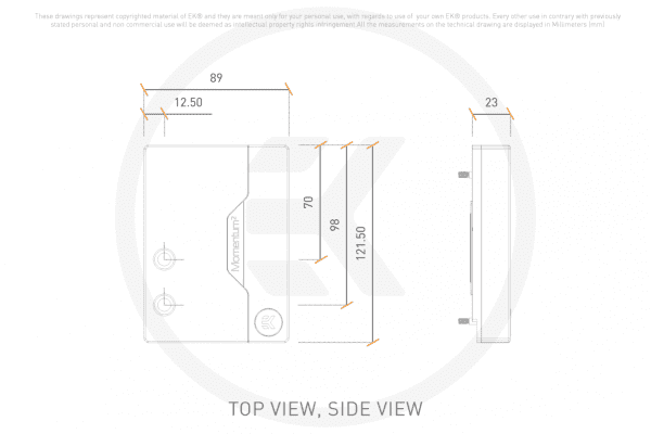 WAC EK Water Blocks EK-Quantum Momentum2 ROG Strix X670E-I D-RGB - Plexi EOL