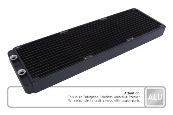 RAD Alphacool ES Aluminium 420 mm T38 - (For Industry only) EOL