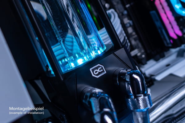 AGB B-Ware Alphacool Eisbecher Aurora D5 Acetal/Glas - 250mm