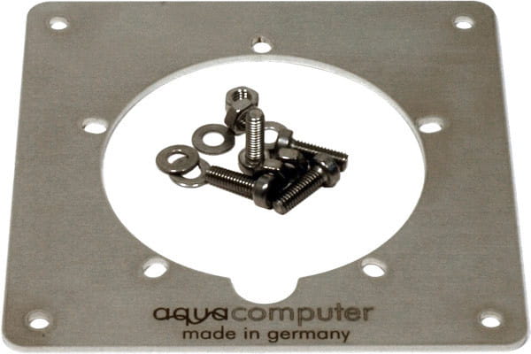 AGZ Aquacomputer Einbaublende für aquatube - Edelstahl