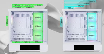 GHE Zalman P40 DS - Weiß