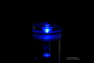 AGB Alphacool Eisbecher 250mm Acryl Ausgleichsbehälter EOL