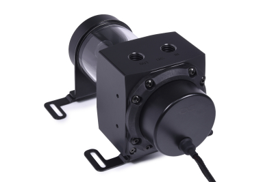 PUM Alphacool Core 100 Aurora Ausgleichsbehälter Acetal/Acryl mit VPP/D5 Apex PWM Pumpe