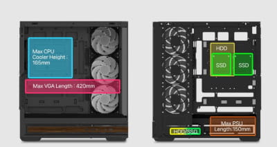GHE Zalman P40 Namu - Schwarz