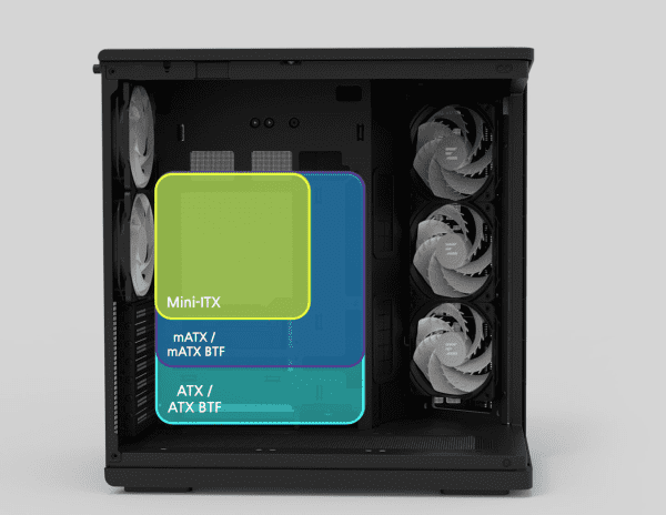 GHE Zalman P60 Black